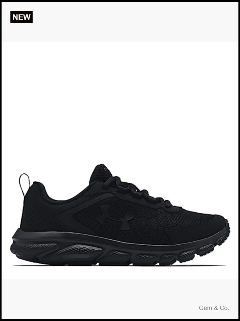 Charged Cushioning Running Shoes with Leather Overlays